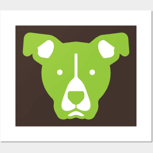 Pit Bull (Lime) Posters and Art